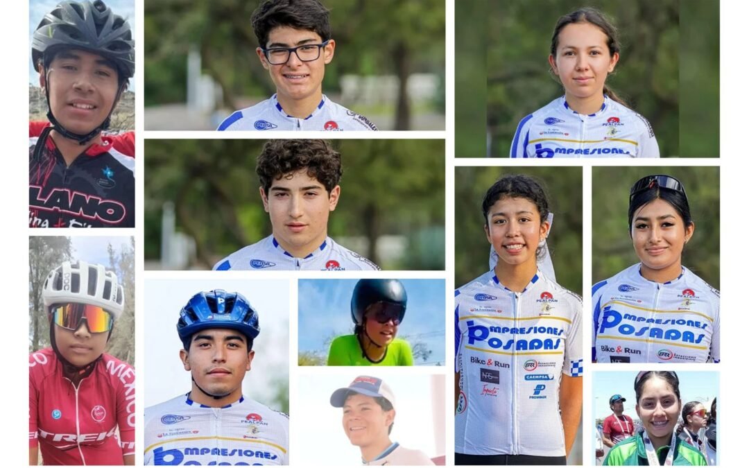 ELLOS SON NUESTRA SELECCIÓN DE CICLISMO EN LA OLIMPIADA NACIONAL 2025
