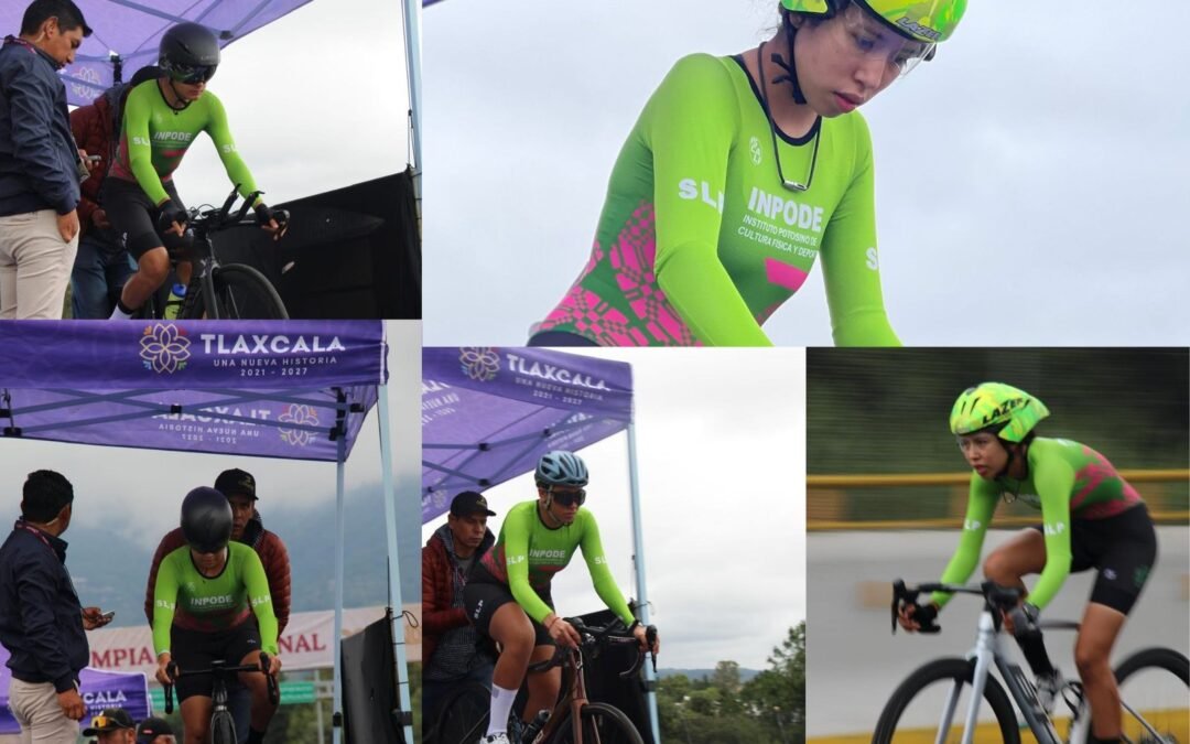 CICLISTAS POTOSINOS, EN TOP 10 DE OLIMPIADA NACIONAL 2025