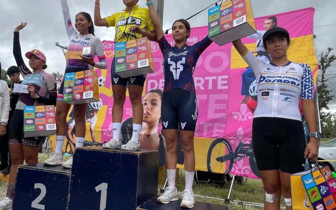 INTENSA JORNADA DE JIMENA MÉNDEZ, EN NACIONAL “JUNIOR BIKE”