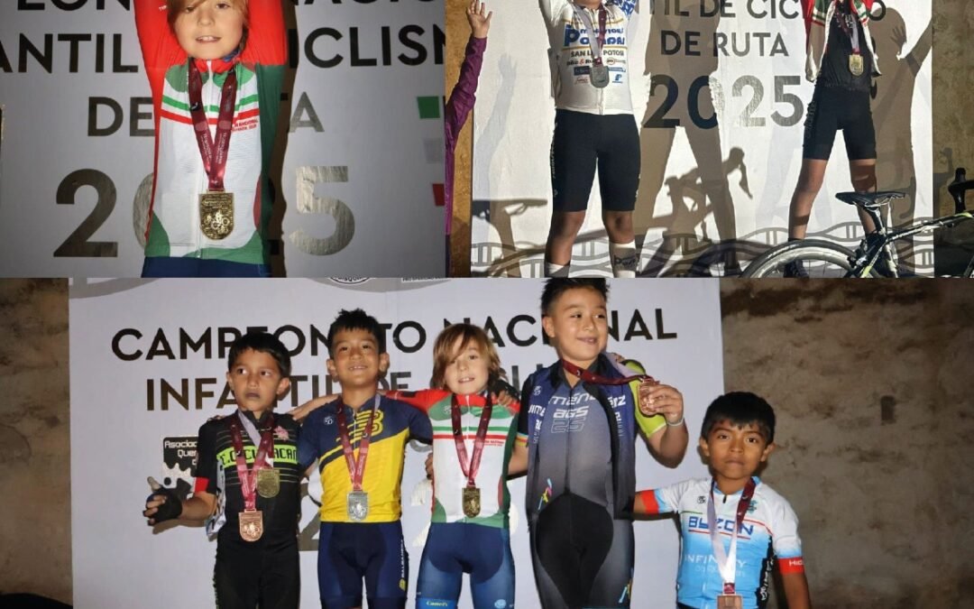 BRILLA “POSADAS» EN CAMPEONATO NACIONAL DE CICLISMO INFANTIL