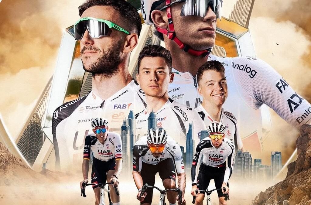 ISAAC DEL TORO LIDERARÁ AL UAE TEAM EMIRATES-XRG EN LA UAE TOUR 2026