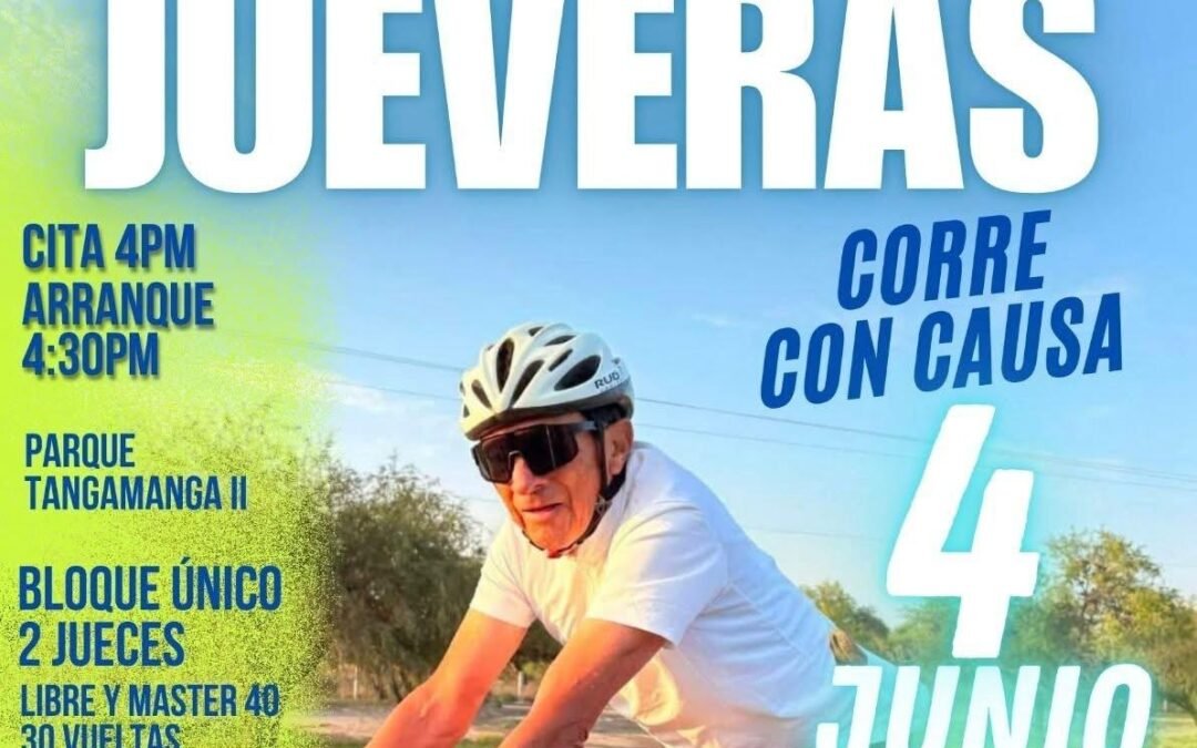 Ciclismo potosino se une en la “Juevera con Causa” para apoyar a Valentín Hernández