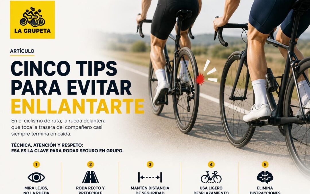 CINCO TIPS PARA EVITAR ENLLANTARTE