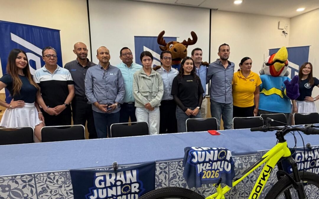 PARTICIPARÁN 500 CICLISTAS EN EL JUNIOR BIKE 2026, DE 5 CINCO PAÍSES