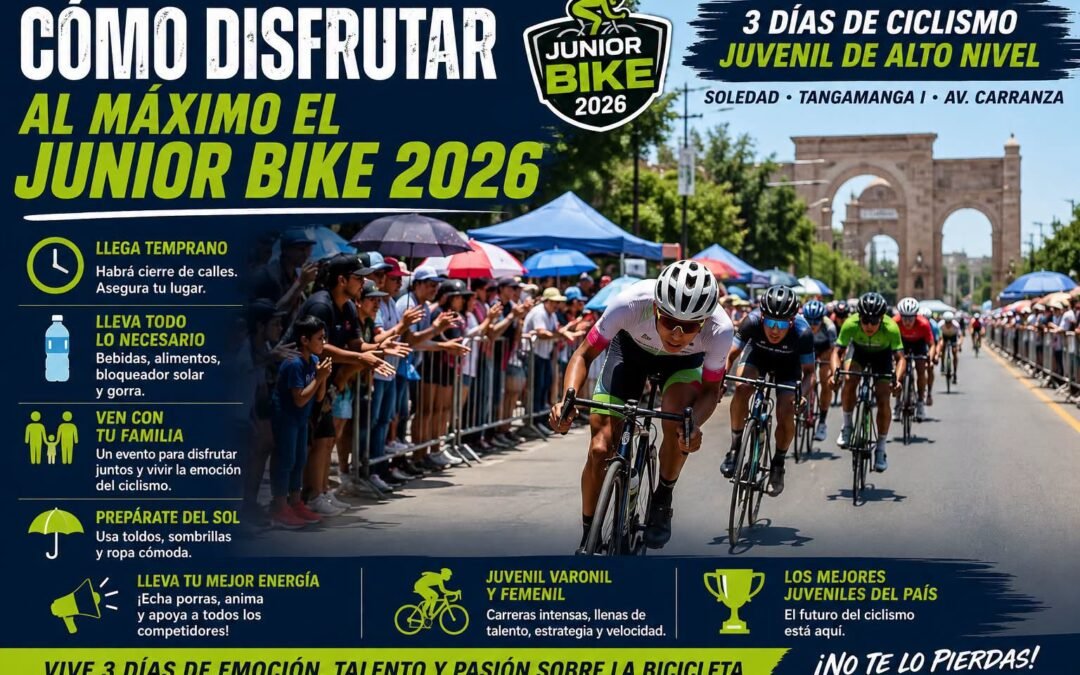 CÓMO DISFRUTAR AL MÁXIMO EL JUNIOR BIKE 2026