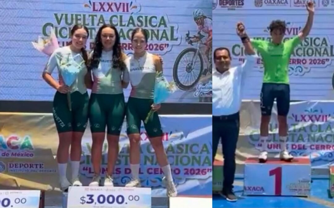 POTOSINO GERARDO PRADO CONQUISTA EL LIDERATO DE COMBATIVIDAD EN LA VUELTA CLÁSICA CICLISTA OAXACA 2026
