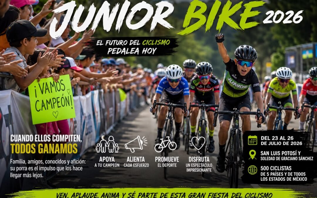 EN EL JUNIOR BIKE NADIE DEBE FALTAR A CITA CON LOS FUTUROS CAMPEONES DEL CICLISMO