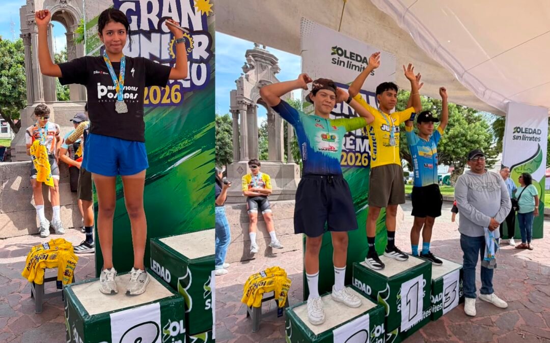 DOMINIO POTOSINO EN EL ARRANQUE DEL JUNIOR BIKE 2026 EN SOLEDAD DE GRACIANO SÁNCHEZ