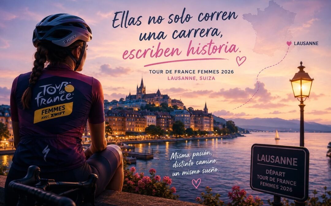 MIENTRAS MÉXICO DUERME, EN LOUSANNE ESTARÁ ARRANCANDO EL TOUR DE FRANCIA FEMENIL 2026