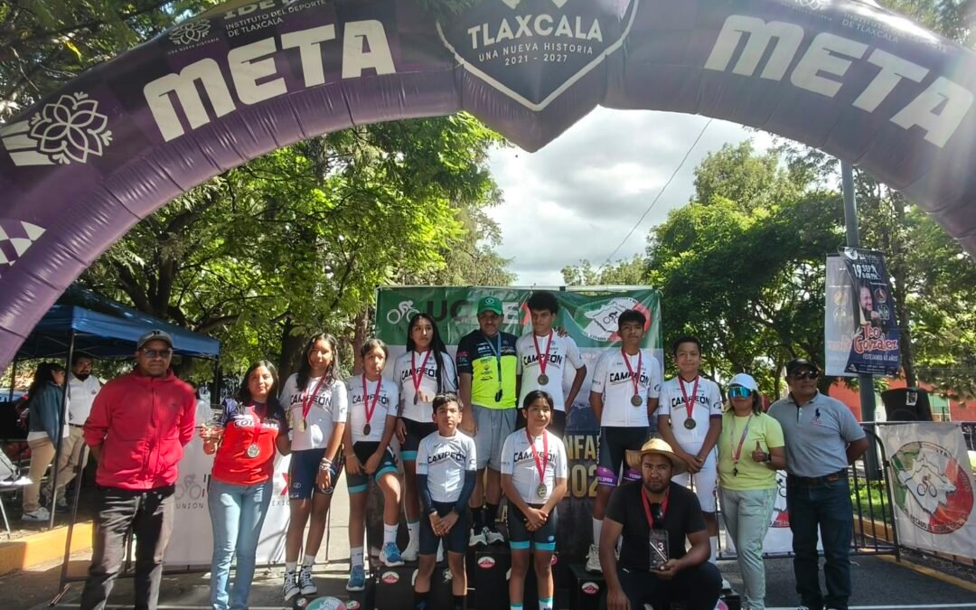 TLAXCALA ACOGE CON ÉXITO LA COPA NACIONAL DE CICLISMO INFANTIL 2026